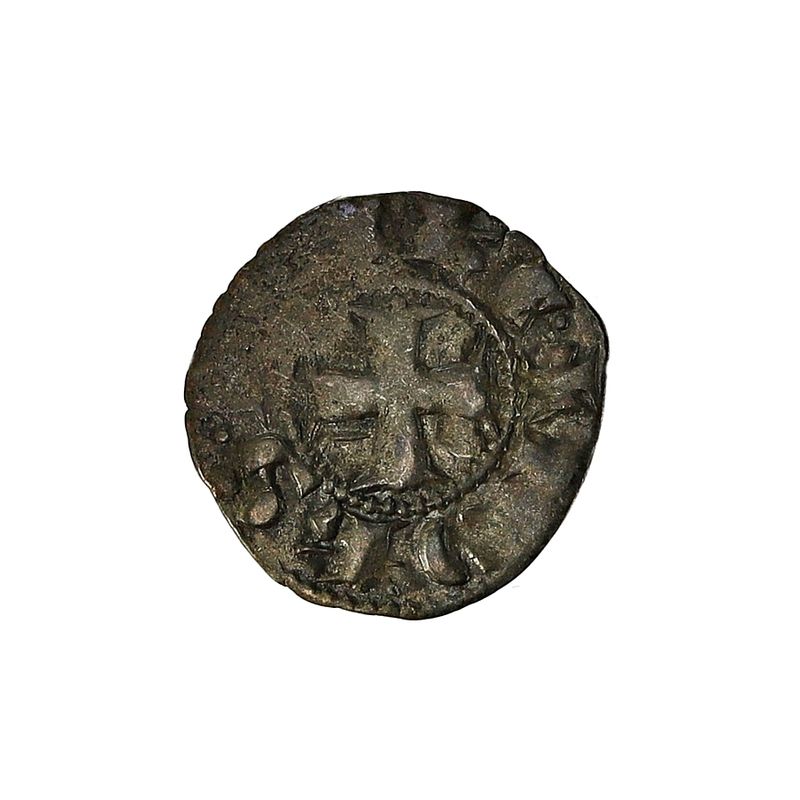 Achaia Johannes Denier 1322-1333 Korsfarer