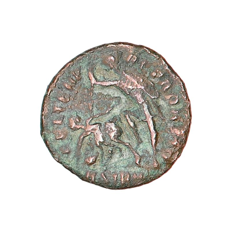 Constantius II, majorina, år 337-361, spiddet soldat