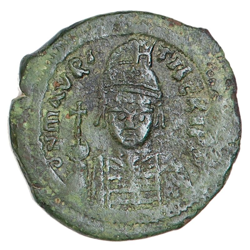 Maurice Tiberius, follis 582-602
