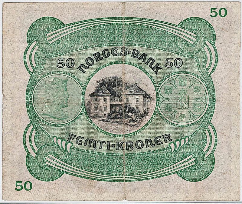 50 kroner 1940 C 