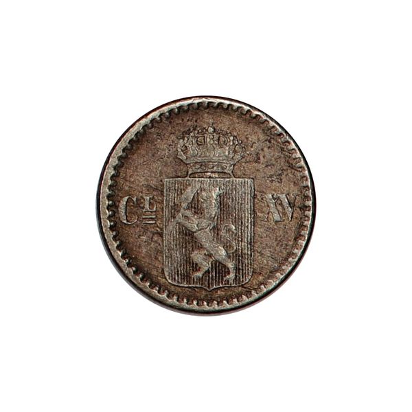 Hovedbilde Carl XV, 2 skilling 1870