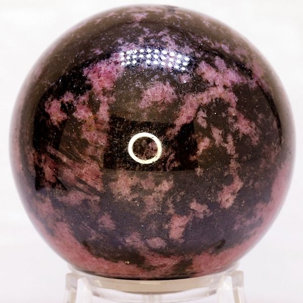 Hovedbilde Rhodonitt, slipt kule