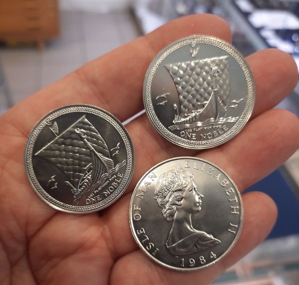 Hovedbilde SPOT +12%, Isle of Man, noble, 31,1 gram ren platina, FORHÅNDSSALG