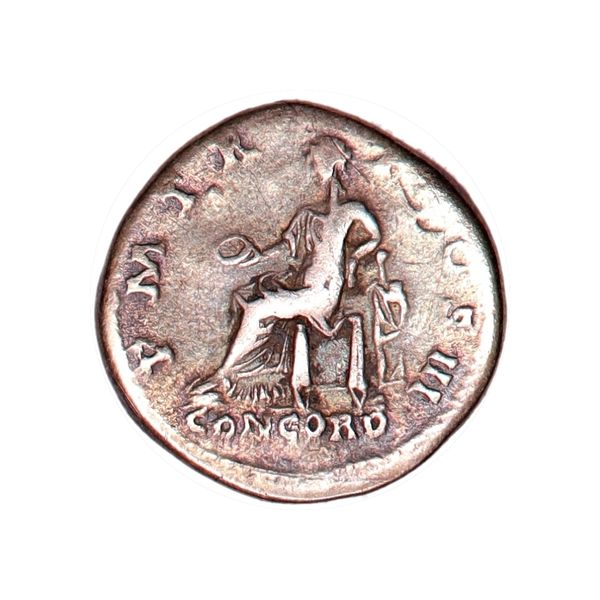 Hovedbilde Hadrian, denar,  117-138