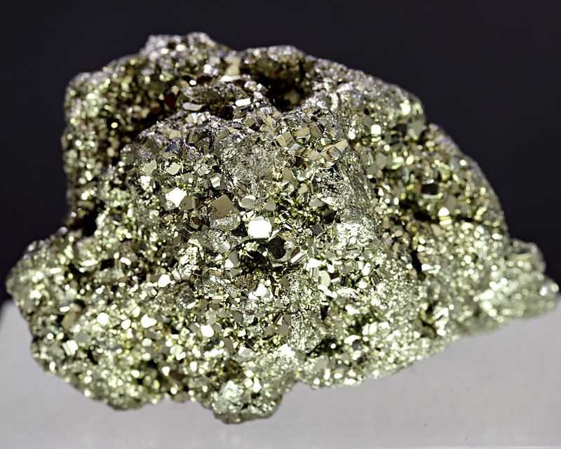 Pyrittkrystallgruppe, Peru (6-8 cm)