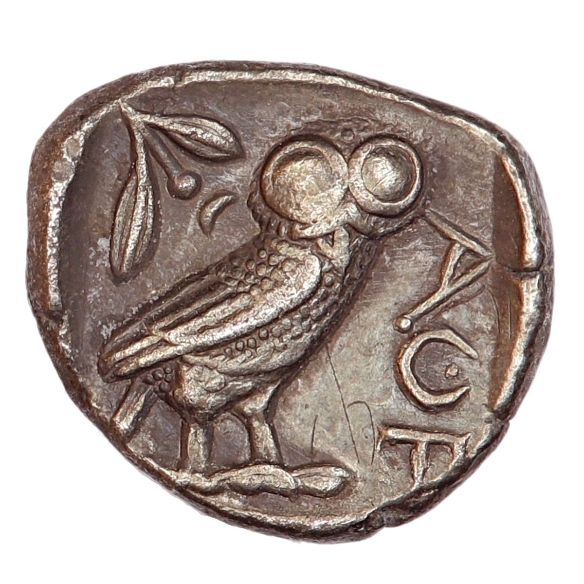 Reservert!, Athen, uglemynt, 440-420 f.Kr.