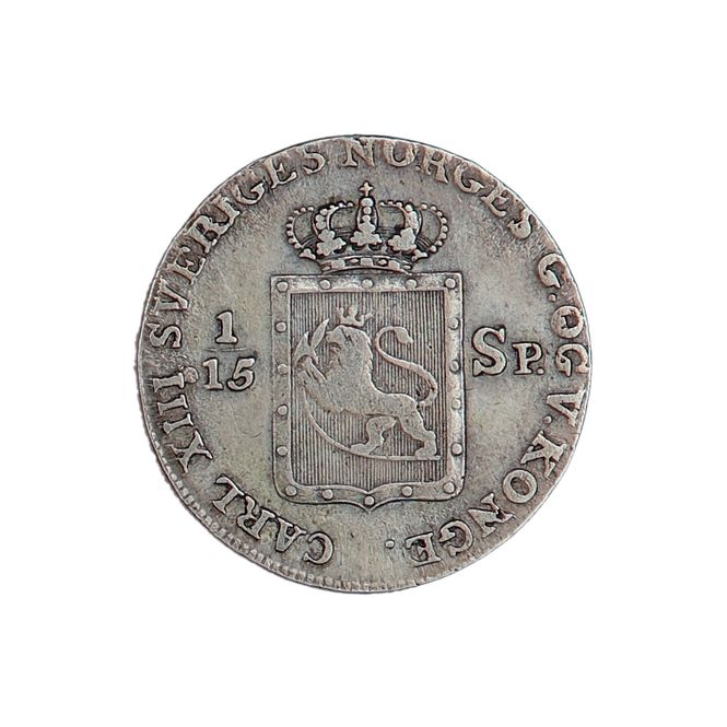 Hovedbilde Carl XIII, 8 skilling 1817
