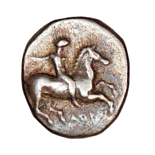 Hovedbilde Tarent, didrakme, år 280-272 f.Kr.