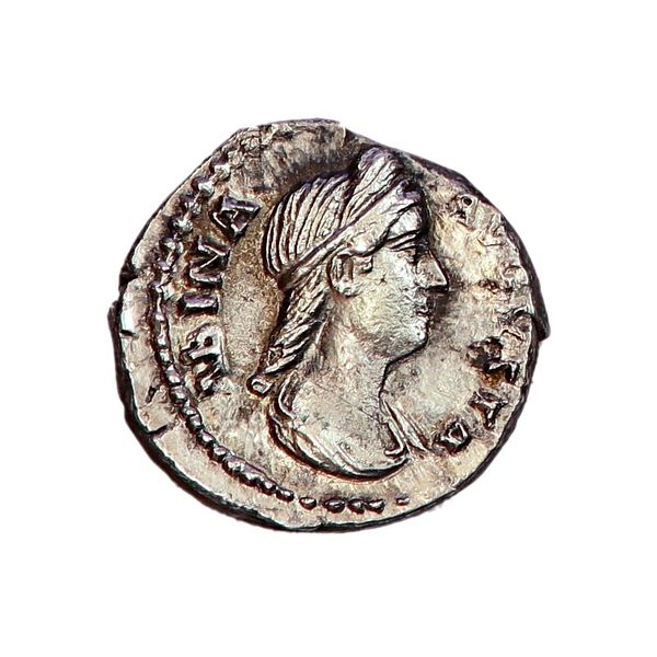 Hovedbilde Sabina, denar, år 128-137, kv. 01+