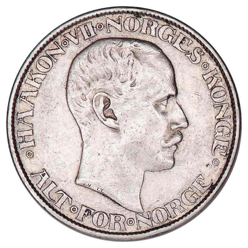 2 kroner 1908, kv. 1+