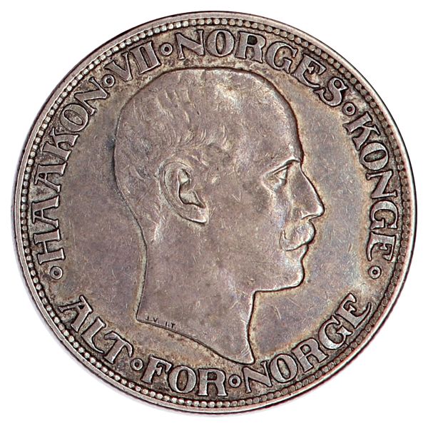 Hovedbilde 2 kroner 1912, kv. 1+