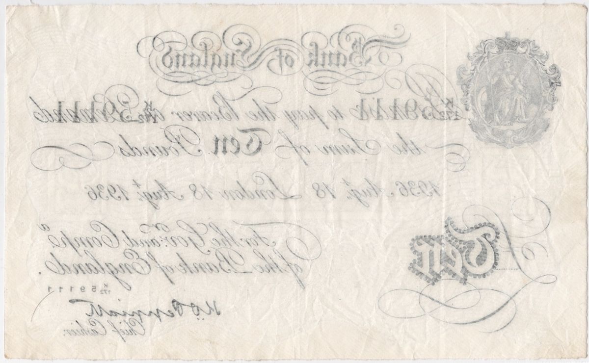 WW2-forfalskning, 10 pounds 