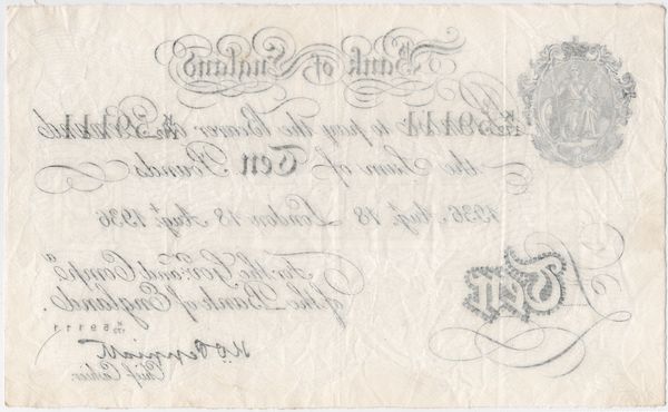 Hovedbilde WW2-forfalskning, 10 pounds 