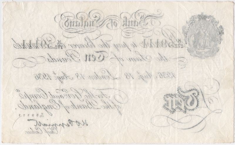 WW2-forfalskning, 10 pounds 