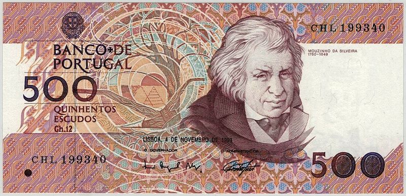 Portugal, 500 escudos 1993