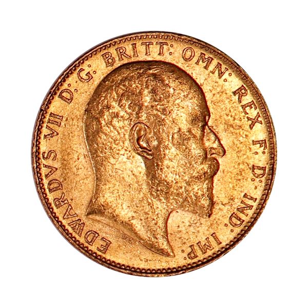 Hovedbilde Storbritannia, 1 sovereign 1906, 7,32 g gull