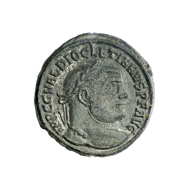 Diocletian, follis, år 284-305