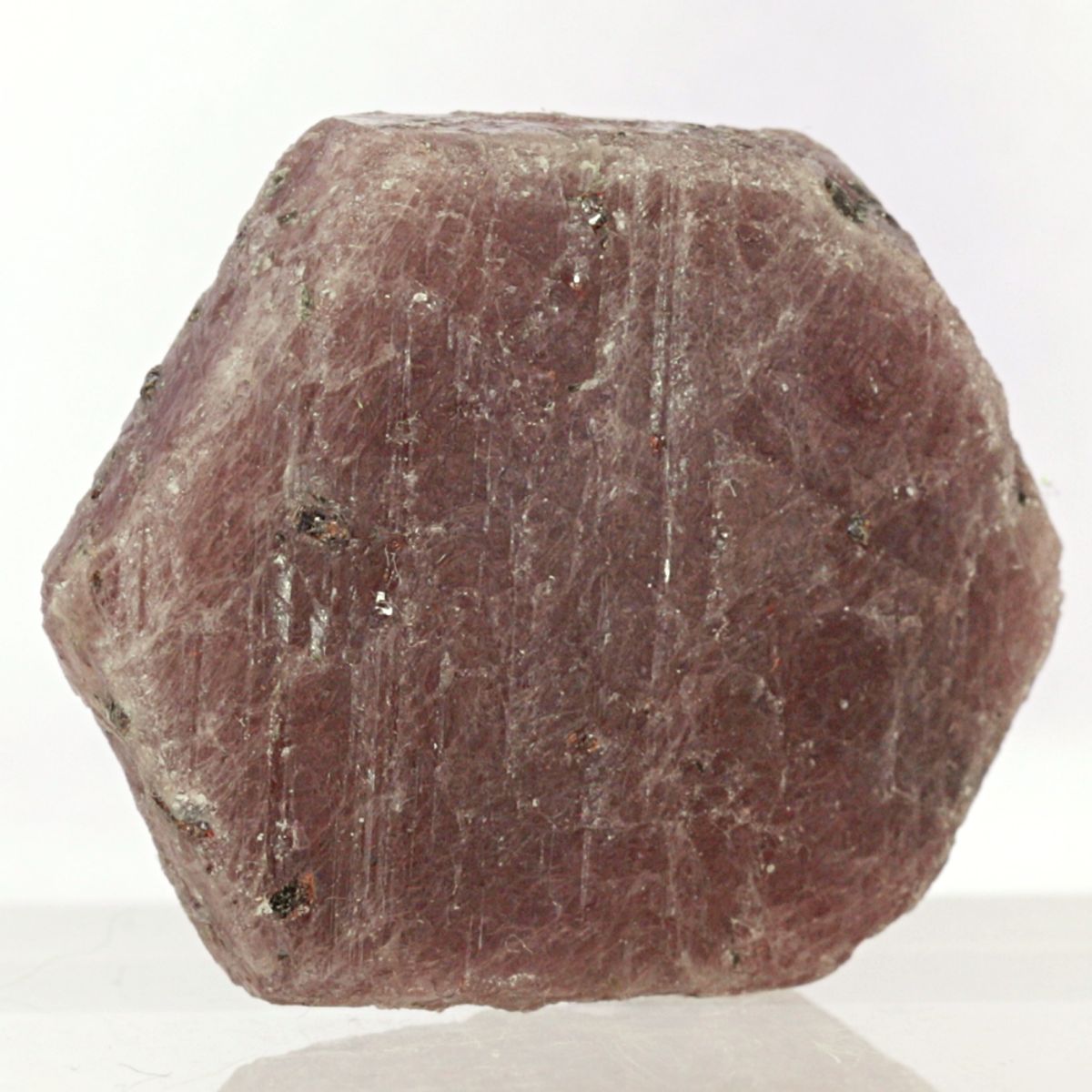 Rød korund, rubin, India