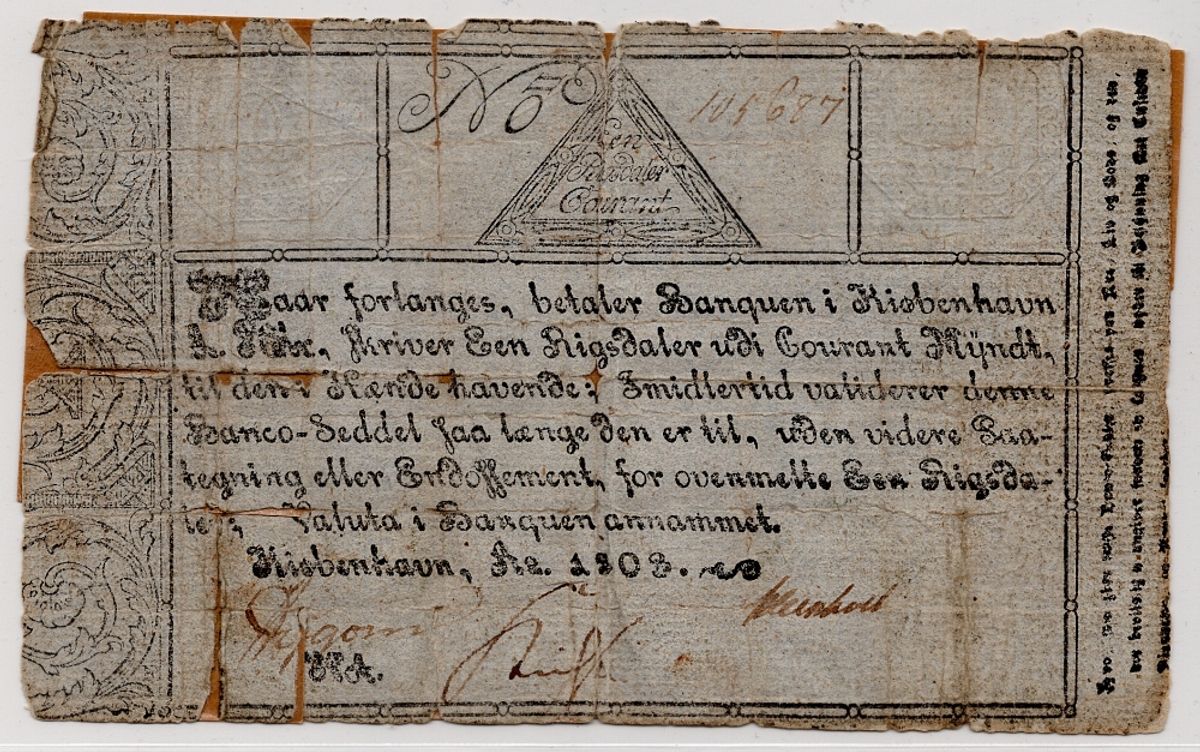 Danmark-Norge, 1 riksdaler 1803