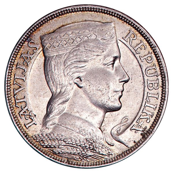 Hovedbilde Latvia, 5 x  5 lati 1929-1931