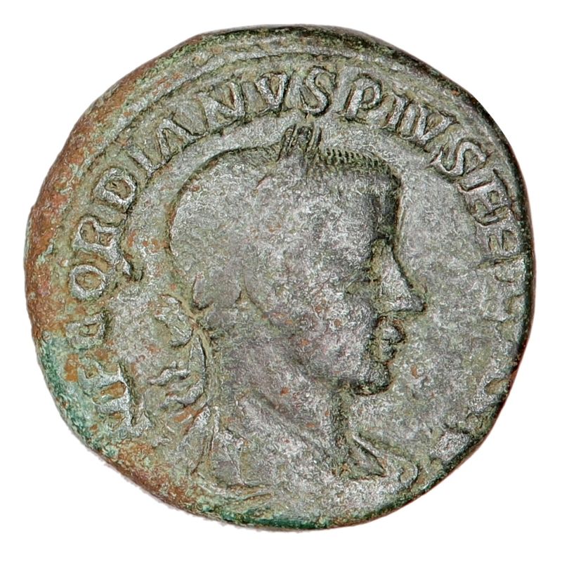 Gordian III, dupondius, 238-244, Viminacium