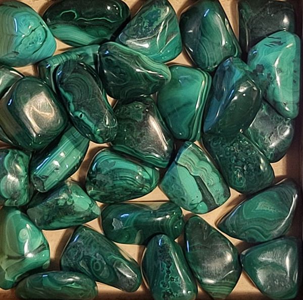 Hovedbilde Malakitt, tromlet