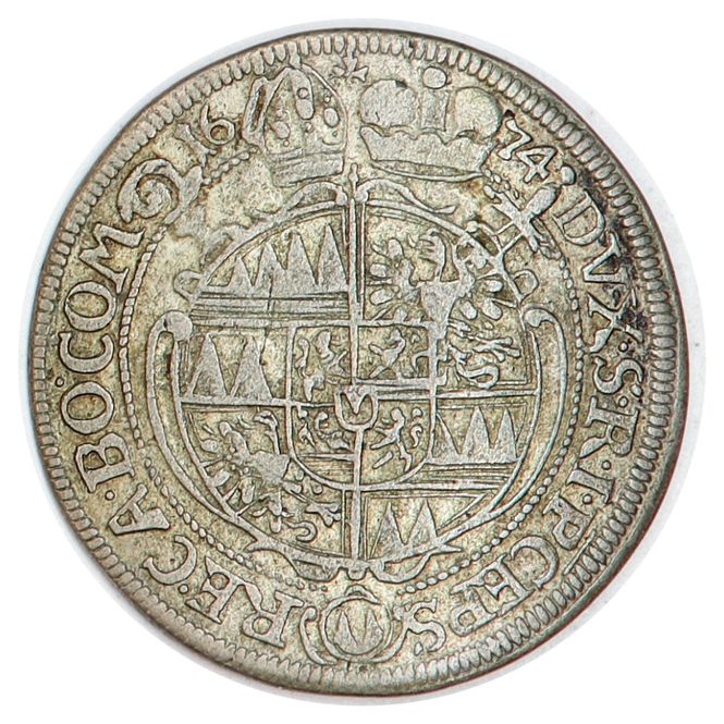 Hovedbilde Olmütz, 6 kreuzer 1674