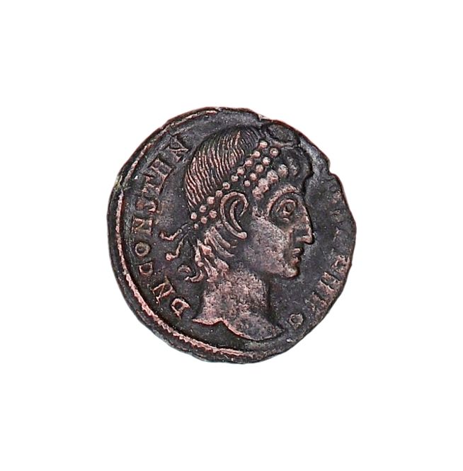 Hovedbilde Constantius II, centenionalis, år 324-337, jubileum