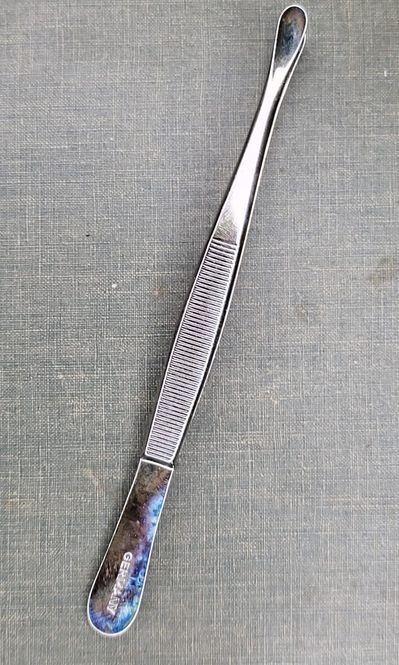 Hovedbilde Pinsett, bred, rund tupp