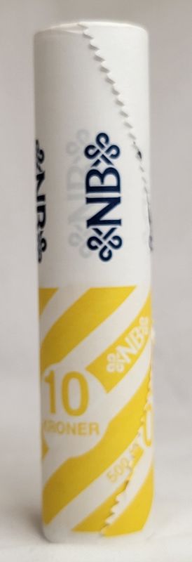 Originalrull 50 x 10 kroner 2008, Henrik Wergeland