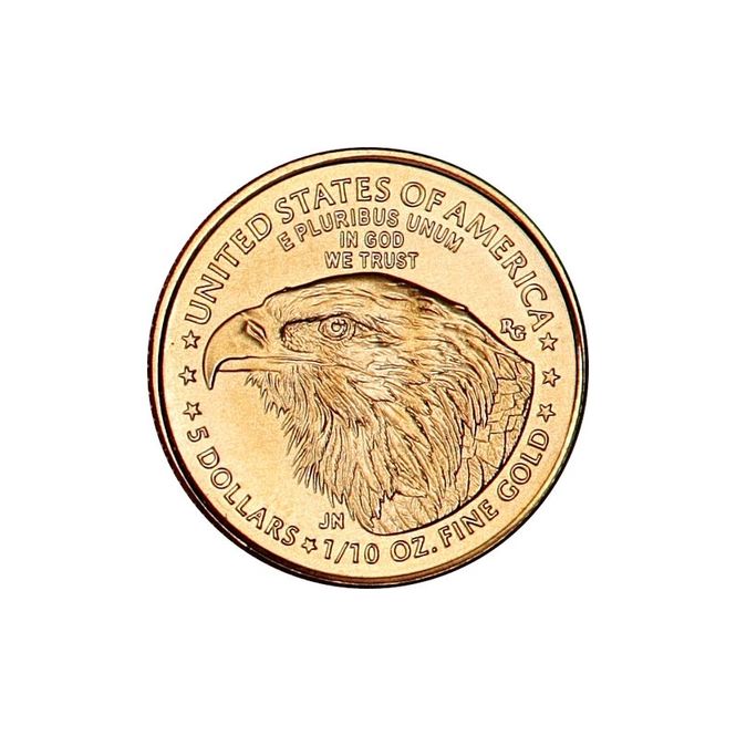 Hovedbilde USA, 5 dollars, 2026, 3,11 g gull (1/10 oz)