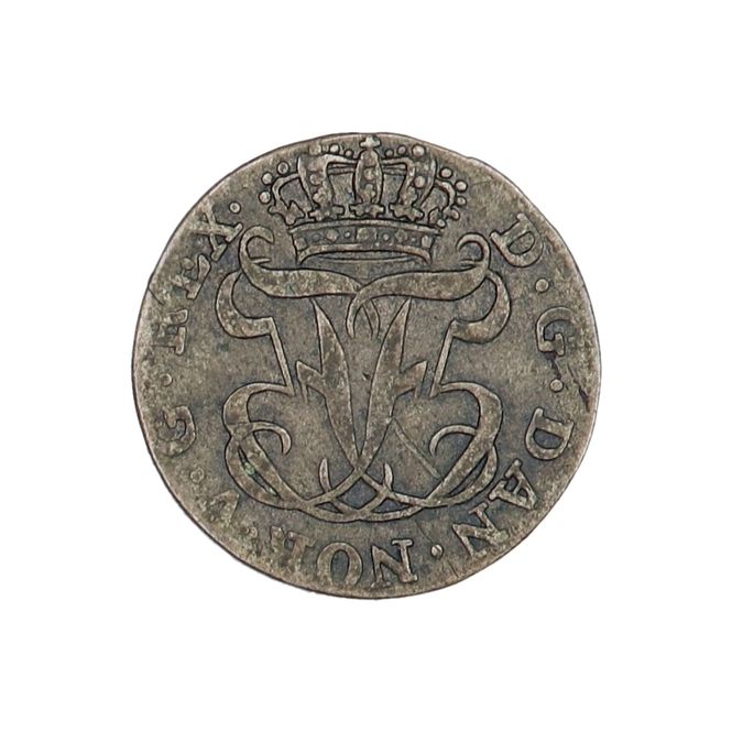 Hovedbilde Frederik V, 2 skilling 1756