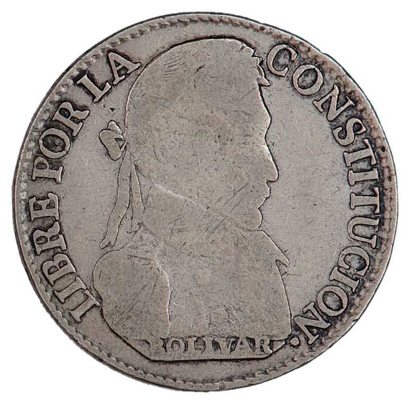 Bolivia, 4 soles 1830