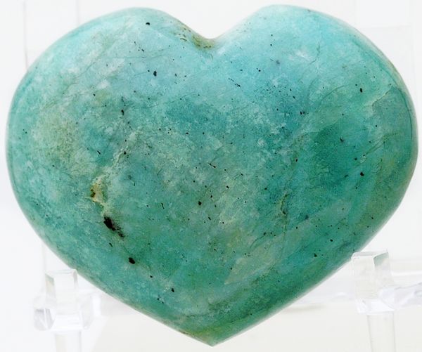 Hovedbilde Amazonitt, hjerte, fra Madagaskar