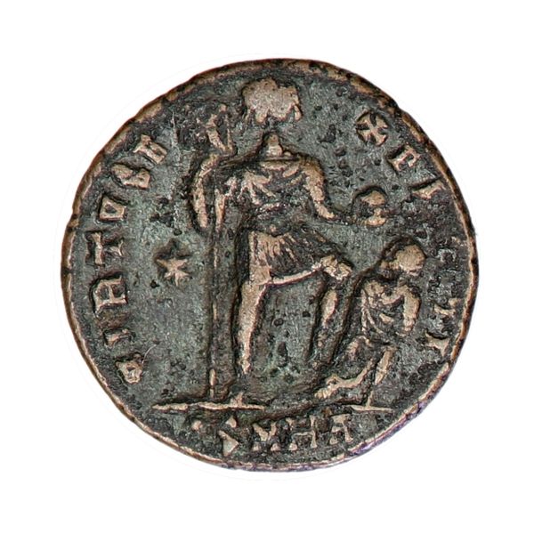 Hovedbilde Theodosius I, follis, år 379-395