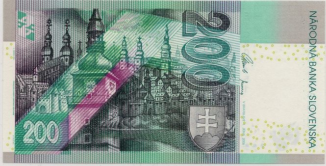 Hovedbilde Slovakia, 200 korun 2006