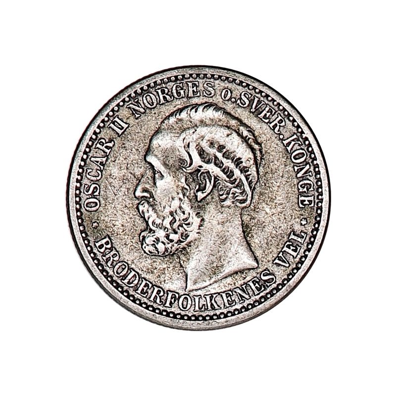 50 øre 1901, kv. 1/1+