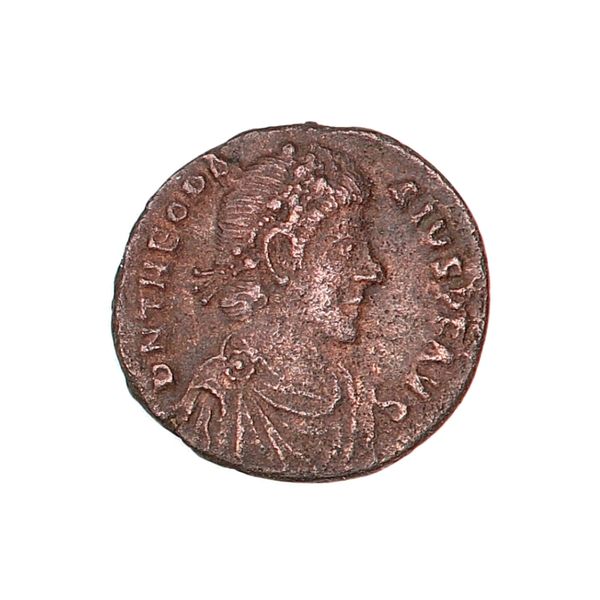 Hovedbilde Theodosius I, follis, år 379-395