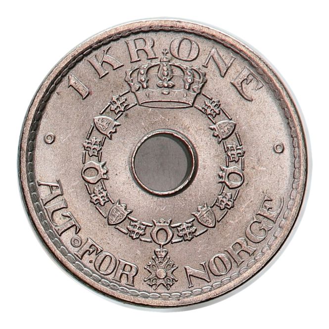 Hovedbilde Gaveidé, 1 krone 1950,  kv. usirkulert