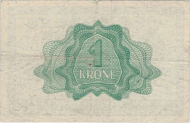 Hovedbilde Usling & Quisling, 1 + 2 krone 1944-1950