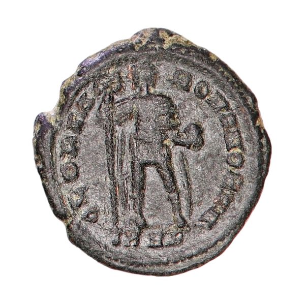 Hovedbilde Arcadius, follis, år 383-408