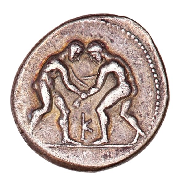 Hovedbilde Aspendos, brytere, år 330-250 f.Kr.