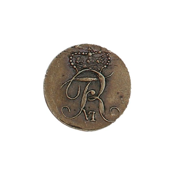 Hovedbilde Frederik VI, 1 skilling 1812, sildeflass