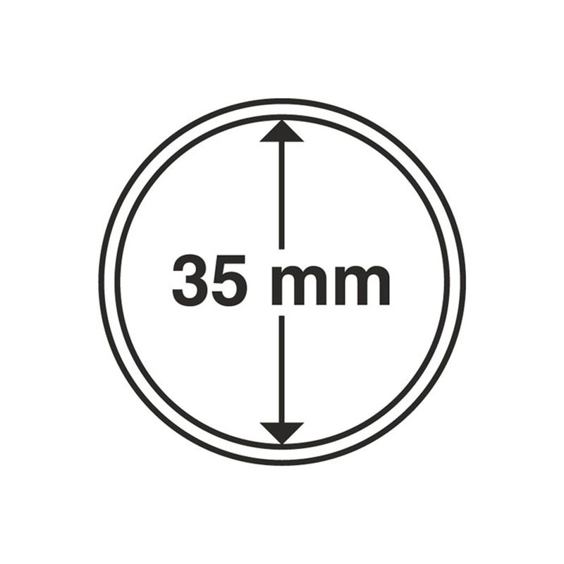 35 mm, myntkapsler, 10 stk