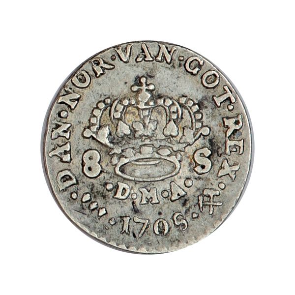 Hovedbilde Frederik IV, 8 skilling 1708