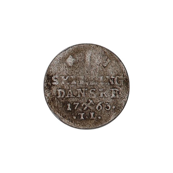 Hovedbilde 1 skilling 1763