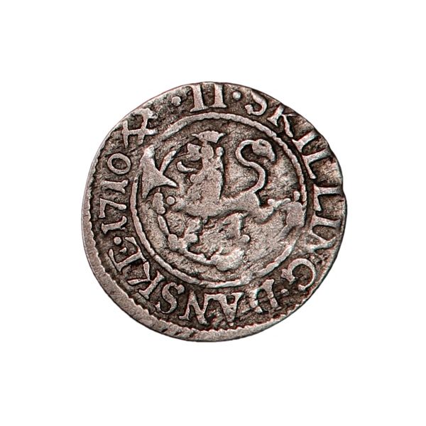 Hovedbilde Frederik IV, 2 skilling 1710