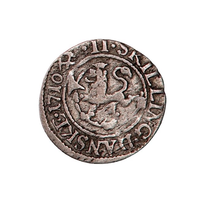 Hovedbilde Frederik IV, 2 skilling 1710