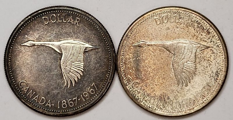 Canada, 1 dollar 1967
