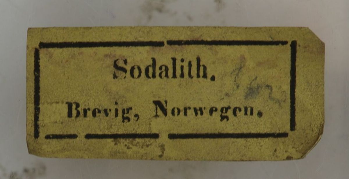 Sodalitt, Langesundsfjorden, Norge